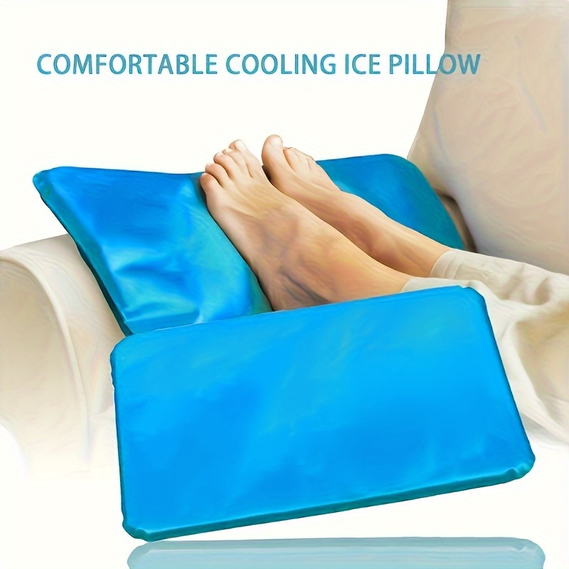 Cooling Pillow Gel - Blaues Gel-Kühlkissen, Tragbares Muskelkissen, Sommer-Kühlkissen, Handwaschbarer