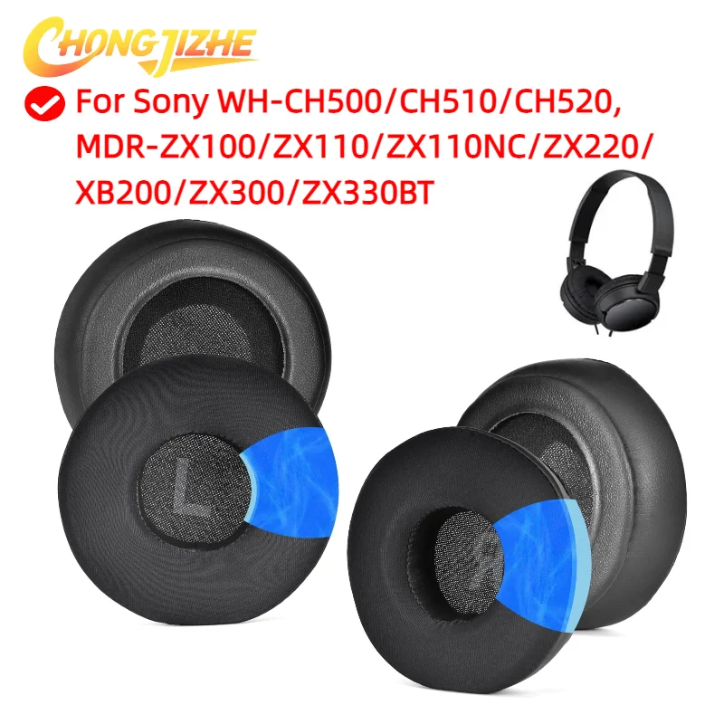 Cooling Pillow Gel - Ersatz-Kühlgel-Ohrpolster für Sony WH-CH500/CH510/CH520, ZX110/ZX330BT Kopfhörer,