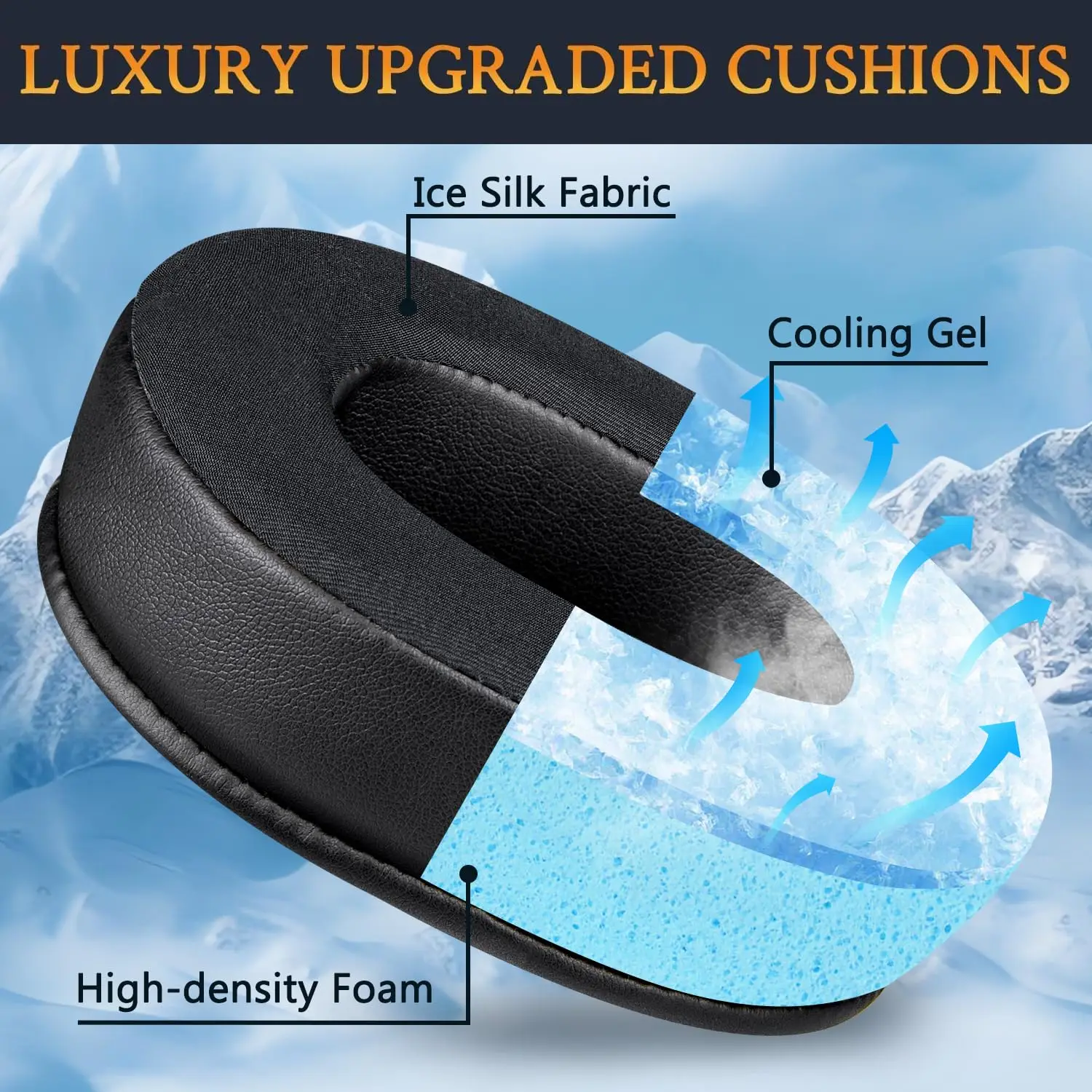 Kühlgel-Ersatz-Ohrpolster für  – Cooling Pillow Gel Bewertung und Preis