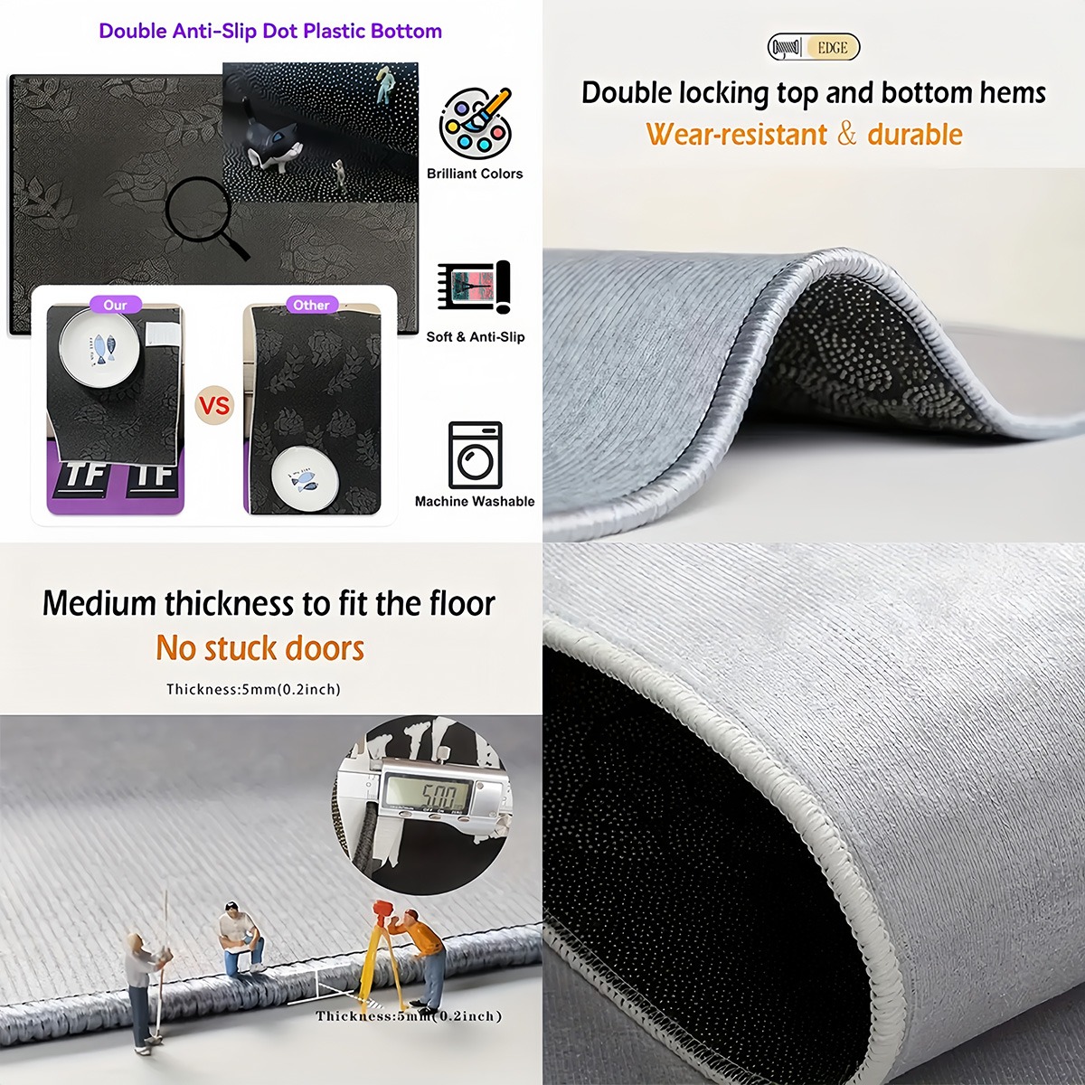 Kristall-Samt-Teppich, Eiffelt – Home Textiles Paris Bewertung und Preis