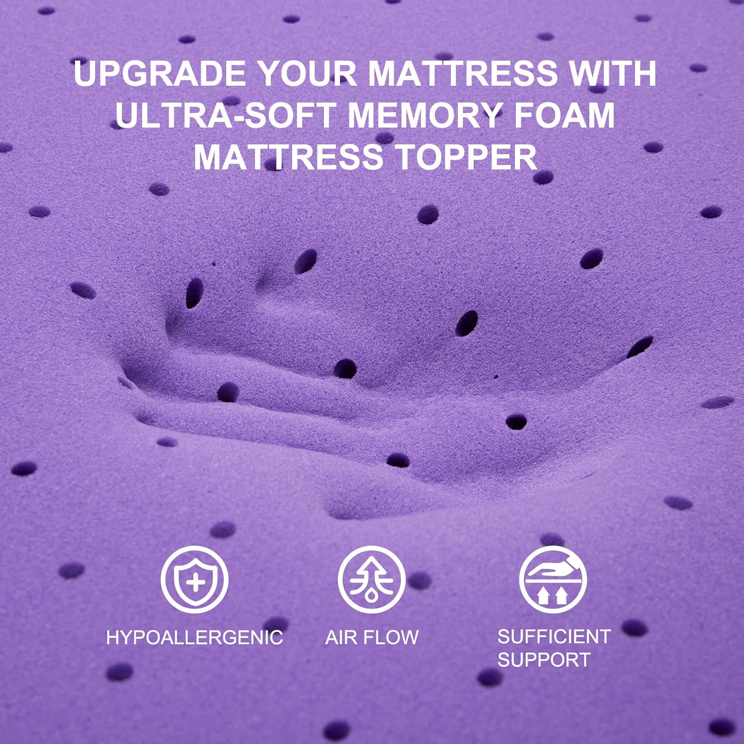 Gel-Memory-Foam-Matratzenaufla – Memory Foam Topper Bewertung und Preis