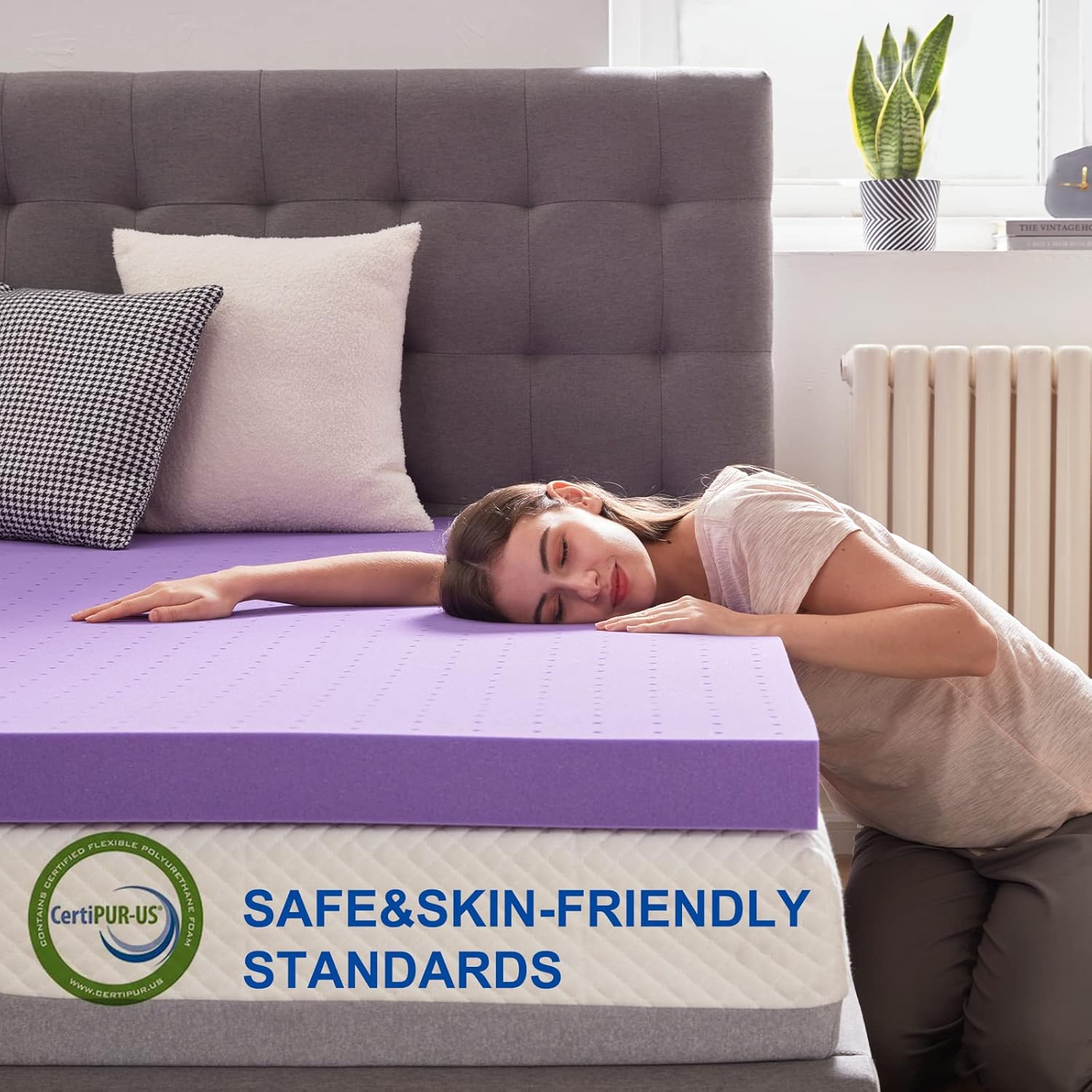 Gel-Memory-Foam-Matratzenaufla – Memory Foam Topper Bewertung und Preis