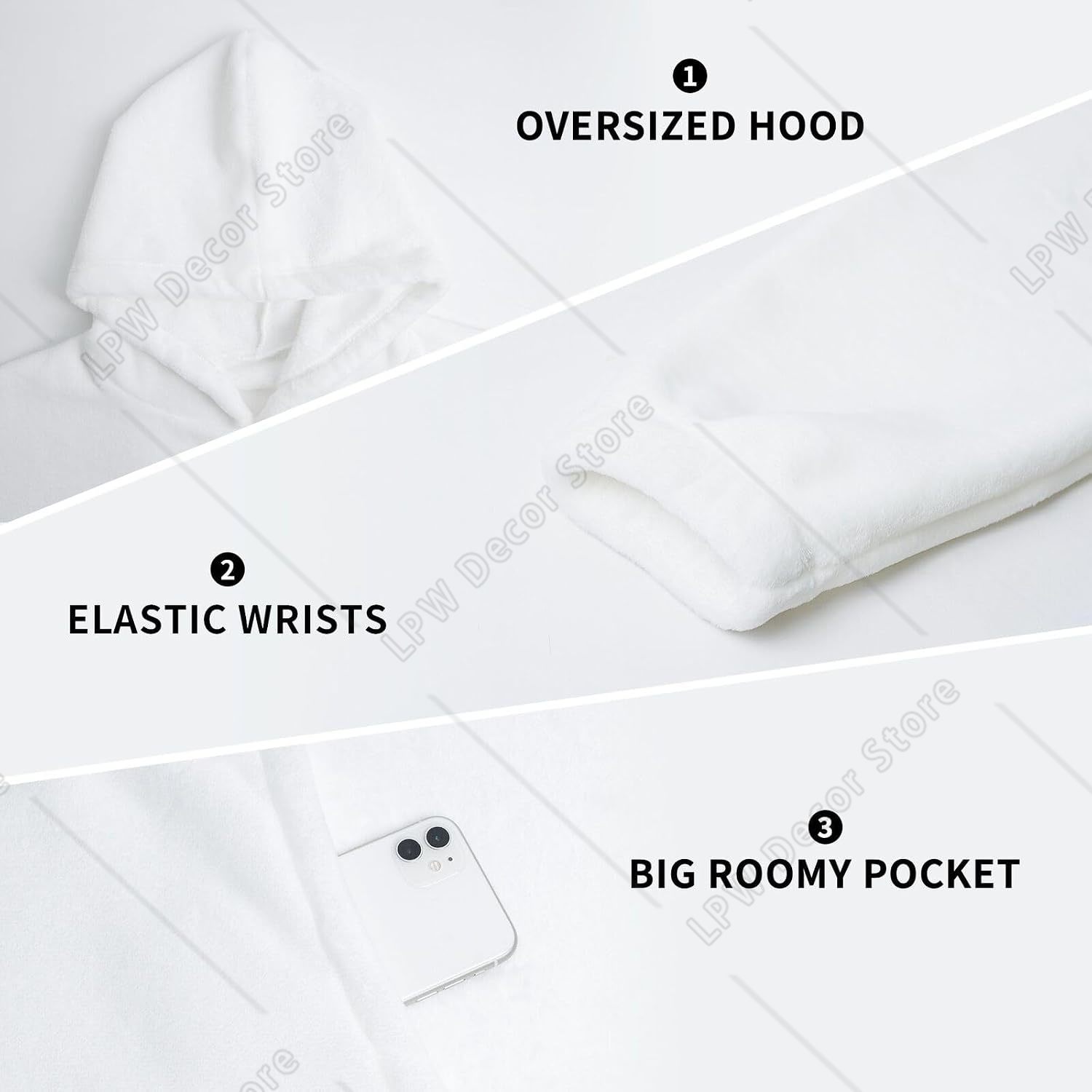 Paris Tower Decken-Kapuzenpull – Home Textiles Paris Bewertung und Preis