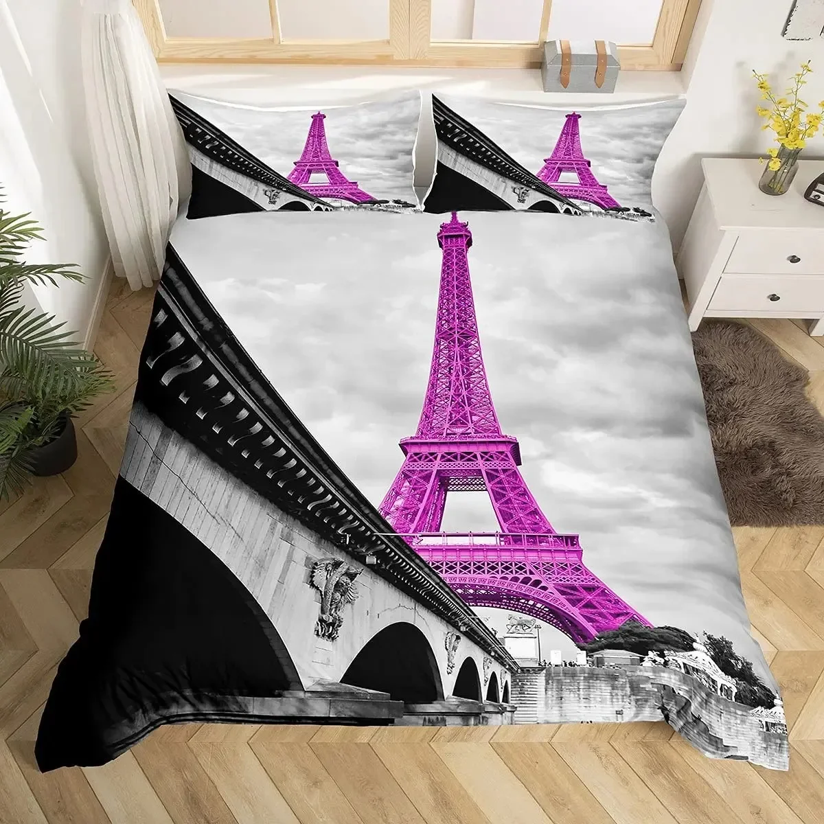 Eiffelturm Paris Thema Bequeme – Home Textiles Paris Bewertung und Preis