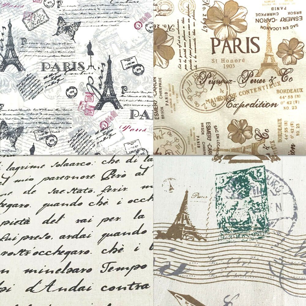 Paris Eiffelturm Blumensiegel  – Home Textiles Paris Bewertung und Preis