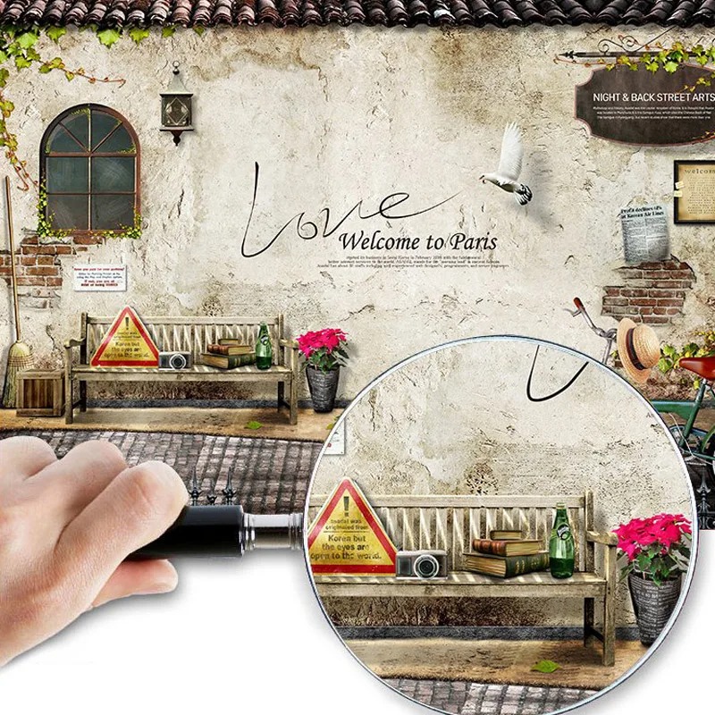 Papel De Parede 3D-Tapeten mit – Home Textiles Paris Bewertung und Preis