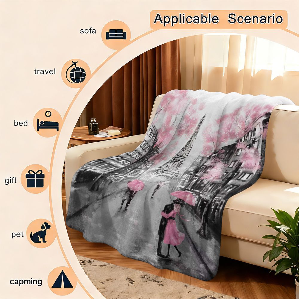 Romantische Flanell-Fleece-Dec – Home Textiles Paris Bewertung und Preis