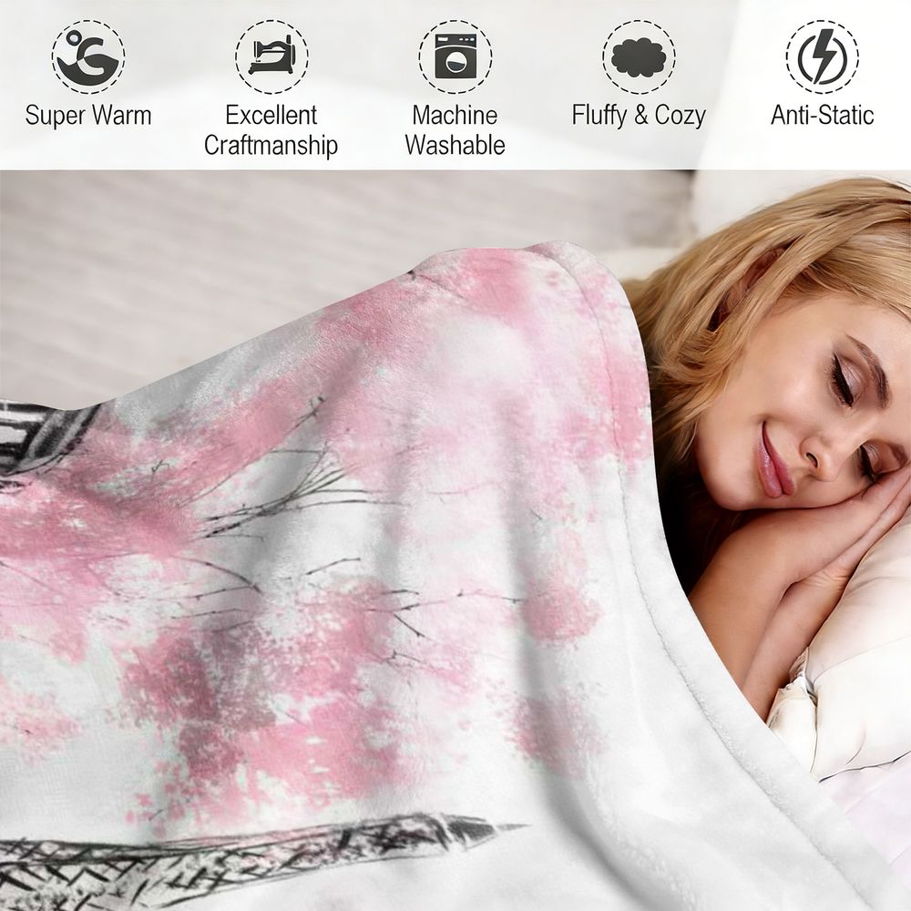 Romantische Flanell-Fleece-Dec – Home Textiles Paris Bewertung und Preis