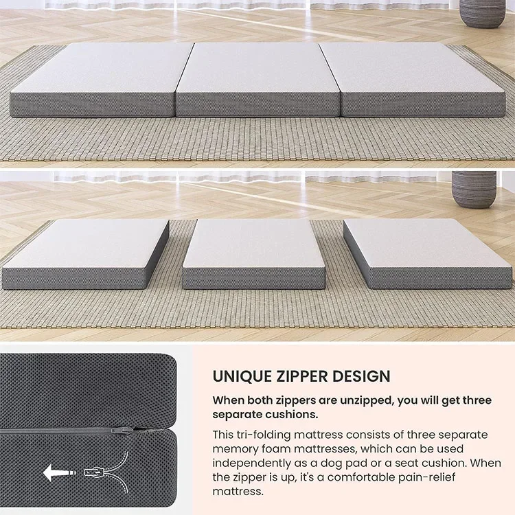 2026 Tragbare Dreifach Faltbar – Memory Foam Topper Bewertung und Preis